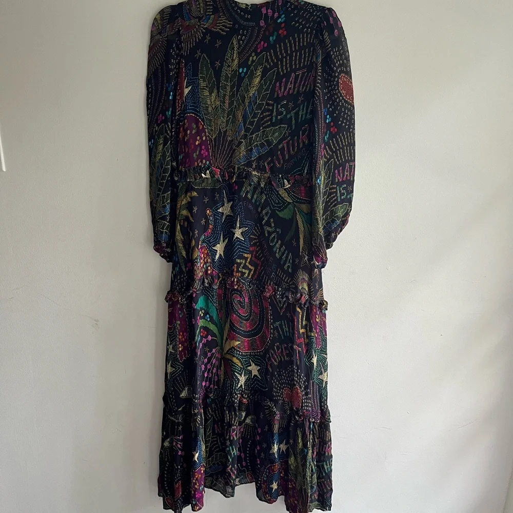 FARM Rio Multicolor Maxi Dress - Picture 5 of 10